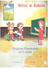 Zdjęcie Panon Dyplom Pasowania Na Ucznia A4 - Dobrzyń nad Wisłą