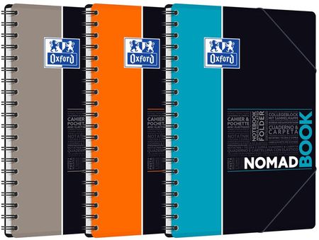 Oxford Kołonotatnik Nomadbook B5/80 Kratka Mix Kolorów 400100861