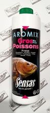 Zdjęcie Sensas Aromix Fraise Gros Poissons 500Ml (Truskawka) [15321] - Lubsko