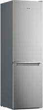 Lodówka Whirlpool W7X 94A OX z zamrażalnikiem dolnym 202,7 cm Srebrna