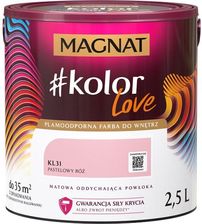 Farba Magnat #kolorLove KL31 Pastelowy Róż 2,5L