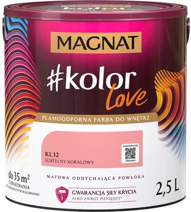 Magnat #kolorLove KL32 Subtelny Koralowy 2,5L