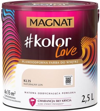 Magnat #kolorLove KL35 Naturalny Len 2,5L