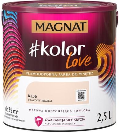 Magnat #kolorLove KL36 Prażony Migdał 2,5L
