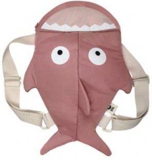 Baby Bites Plecak Dziecięcy Shark Pink