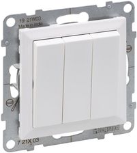 Zdjęcie Legrand Suno Łącznik Potrójny 20Ax250V Biały 721103 - Ełk