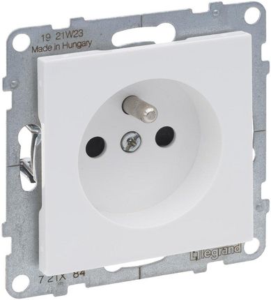 Legrand Suno Gniazdo 2P+Z Z Przesłoną 16A 250V Biały 721184