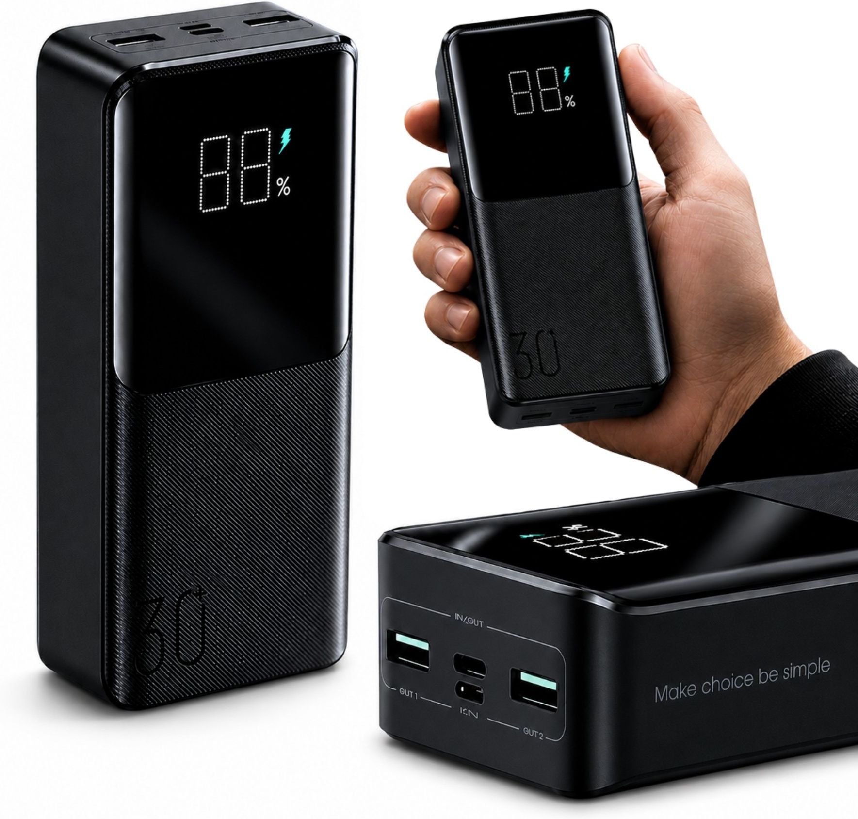 Joyroom JR-QP193 30000mAh 22.5W – powerbank