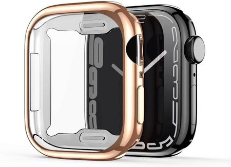 Etui Do Apple Watch 4 / 5 / 6 / SE (44mm) Dux Ducis Case Złoto-Różowe