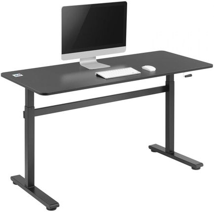 Ergo Office Biurko Ręczna Regulacja Wys Office Max 40 Kg 117Cm Z Blatem Do Pracy Stojąco Siedzącej Er-401 B