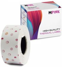 Mpink Termiczna Taśma Papier Do Etykiet Mp-Rl-15*4M-Pd Pink Dots