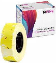 Mpink Termiczna Taśma Papier Do Etykiet Mp-Rl-15*50*150Pt-Yl Yellow Lantern