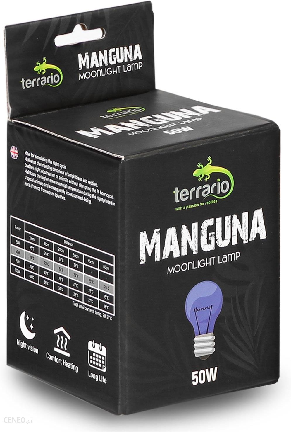 Terrario Manguna Moonlight Lamp - żarówka nocna 50