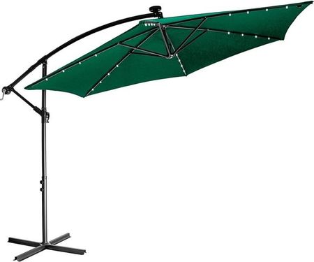 Stilist Parasol Ogrodowy Z Rączką 3 M Zielony + Led