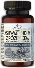 Zdjęcie Herbapol Kraków - Ashwagandha Z Różeńcem Witaminą D3 I B6 90kaps. - Bartoszyce