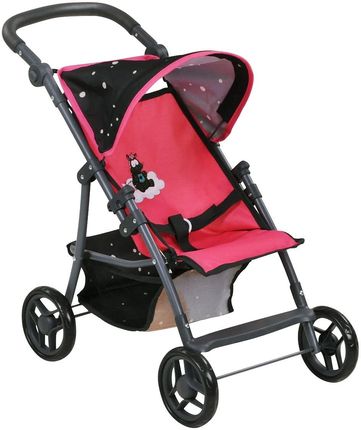 Knorr Toys Różowy Wózek Dla Lalek Spacerówka Liba Nici 80210