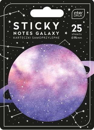 Karteczki Samoprzylepne Kształty Galaxy 25 Szt (Mix Wzorów)