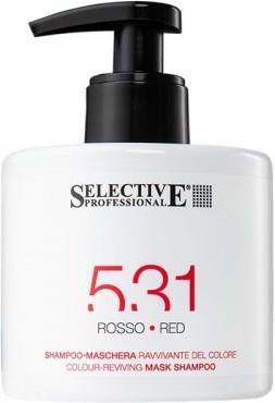 Selective 531 3In1 Szampon Odżywka Kolor Red Czerwony 275 ml