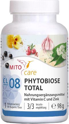 MITOcare Phytobiosis Total 180kaps.
