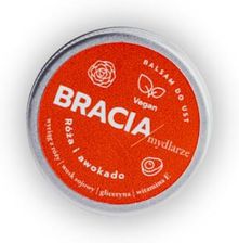 Zdjęcie Bracia Mydlarze Regenerujący Balsam Do Ust Róża I Awokado 15G  - Rajgród