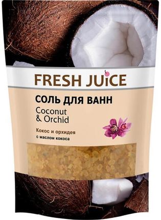 Fresh Juice Sól Do Kąpieli Coconut & Orchid 500 G