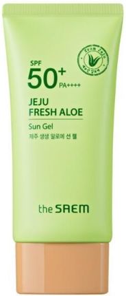 The Saem Żel-Krem Do Opalania Z Aloesem Spf 50 Jeju Fresh Aloe Sun Gel Spf50+ Pa++++ 50 G