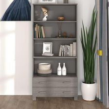 Zdjęcie vidaXL Kredens Lite Drewno Sosnowe Jasnoszary 3100937 - Gdańsk
