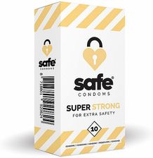 Zdjęcie Safe Prezerwatywy Wzmocnione Super Strong For Extra Safety Condoms 10 Szt - Lubin