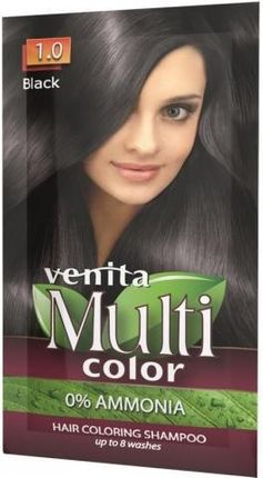 Venita Koloryzujący Szampon Do Włosów Multi Color 1.0 Black