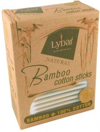Mattes Bambusowe Patyczki Kosmetyczne 200 Szt. Lybar Bamboo Cotton Sticks 200 Szt.