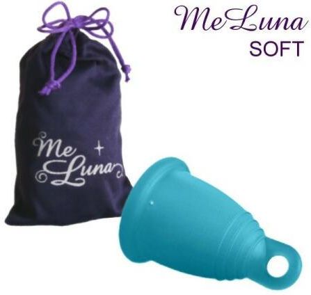 Me Luna Kubeczek Menstruacyjny Rozmiar S Morski Meluna Soft Menstrual Cup Ring