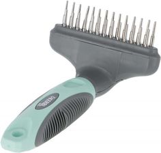 Zdjęcie KERBL Zgrzebło metalowe dwurzędowe dla psa 15x9cm - Reda