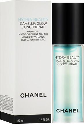 Chanel Skoncentrowany Peeling Nawilżający Z Kwasami Aha Hydra Beauty Camellia Glow Concentrate 15 ml