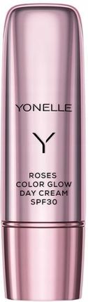 Krem Yonelle Rozświetlający ​​z Spf 30 Roses Color Glow Day Cream Spf 30 na dzień 50ml