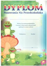 Zdjęcie Panon Dyplom Pasowania Na Przedszkolaka A4 - Lipno