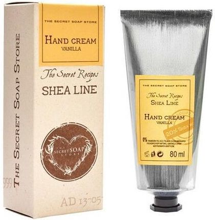 The Secret Soap Store Krem Do Rąk Z Masłem Shea Wanilia - Line Hand Cream Vanilla 80 Ml