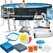 Zdjęcie Basen Intex Do Ogrodu Ultra Xtr Frame Pools 488x122cm Szary - Żnin