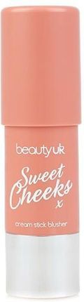 Beauty Uk Róż W Sztyfcie - Sweet Cheeks Cream Stick Blusher 3 Strawberry Jelly