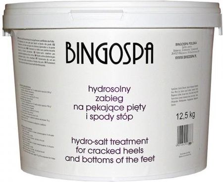 BINGOSPA Hydrosolny Zabieg Na Pękające Pięty I Spody Stóp 12,5 kg