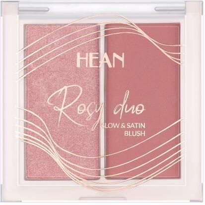 Hean Róż Do Twarzy - Rosy Duo Glow & Satin Blush Rd4 Sensual
