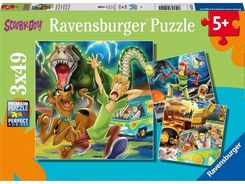 Zdjęcie Ravensburger Puzzle Dla Dzieci 3W1 Scooby Doo - Słomniki