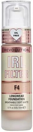 Makeup Revolution Irl Filter Długotrwały Podkład Do Twarzy F4 23 ml