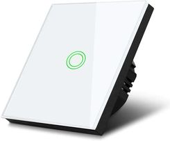 Zdjęcie Maclean Włącznik Dotykowy Pojedynczy Szklany Biały MCE710W - Mława