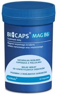 Formeds Bicaps Magnez Cytrynian Mag B6 60Kaps