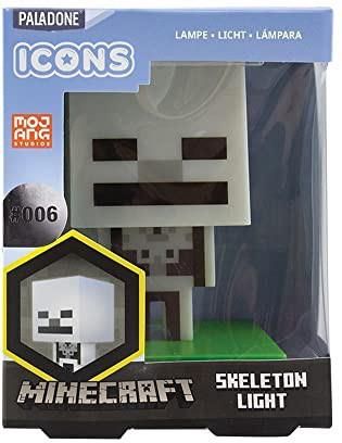 Minecraft Skeleton Icon Light Lampka Szkielet