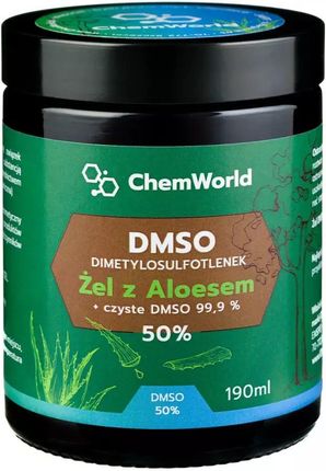 Chemworld Żel Dmso Z Aloesem 50% Chw 190ml