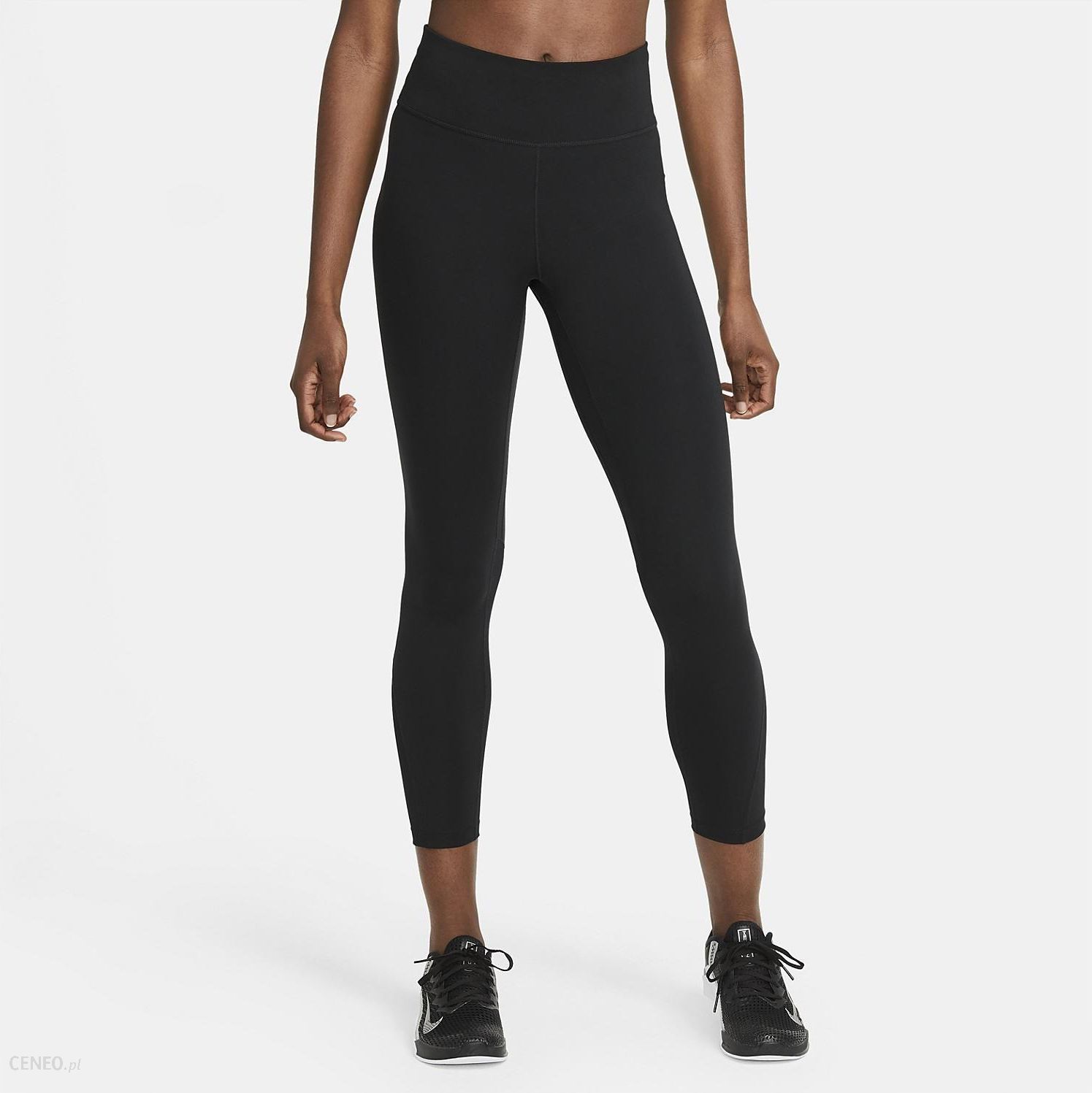 Legginsy damskie Nike Dri Fit One HR Tight czarne DM7278 010 XL
