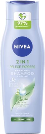 Nivea DE Care Express Łagodny szampon i odżywka 250ml