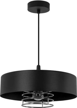Lumes Nowoczesna lampa nad stół S663-Korva - czarny+chrom (E23550LAMPEX_LPX00741BLAMPEX_LPX00741B)