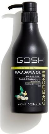 Gosh MACADAMIA OIL odżywka do włosów 450 ml